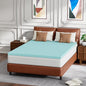FDW | 8" Full Mattress + 2" Cooling Mattress Topper | Gel Memory Foam | Medium Firm Feel | White | with Washable Cover for Cool Sleep and Pressure Relief | Bed in a Box, CertiPUR-US Certified