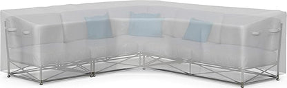 SIMPLE HOUSEWARE Patio V-Shaped Sectional Sofa Set Cover