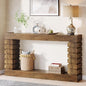 Tribesigns 70.8-Inch Long Console Table, Wood Entryway Table with Storage, Narrow Sofa Table Couch Table for Living Room Entryway Hallway