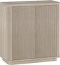 Henn&Hart 32" Wide Rectangular Accent Cabinet in Beech White, for Home, Living Room, Bedroom, Entertainment Room, Office
