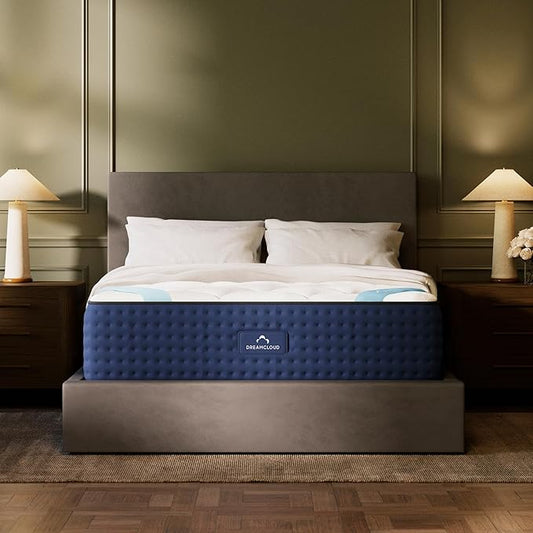 Premier 13" Queen Mattress - Luxury Hybrid Memory Foam - 365 Night Trial - Premium Pressure-Relieving Layers - Forever Warranty - Mattress in a Box - CertiPUR-US Certified