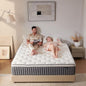 10 Inch Queen Size Hybrid Mattress with Gel Memory Foam and Individual Pocketed Coils for Motion Isolation & Edge Support, Medium Firmness for Pressure Relief, CertiPUR-US Certified,in a Box