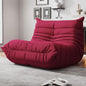 Bean Bag Chairs for Adults, BeanBag Reading Chair Memory Foam Couch, Floor Chair Soft Teddy Material, Comfy Reading Nook Chairs for Bedroom Living Room Office (Wine Red)