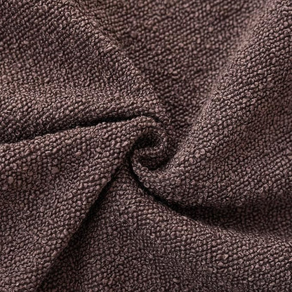 Foindtower Pack of 2 Textured Boucle Throw Pillow Covers Accent Solid Decorative Lumbar Pillow Cases Cozy Soft Couch Cushion Case for Chair Sofa Bedroom Living Room Home Decor 12x20 Inch Dark Purple