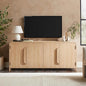 Walker Edison Chantelle Sideboard TV Stand with Storage, 70", Coastal Oak