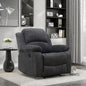 Recliner Chair, Recliner Home Theater Seating, Electric Reclining Chair for Adult, Breathing Chair for Living Room, Dark Grey