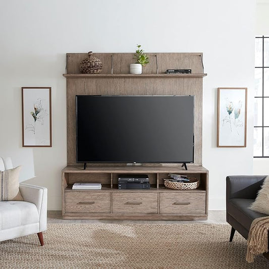 Liberty Furniture City Scape Entertainment Center - Burnished Beige