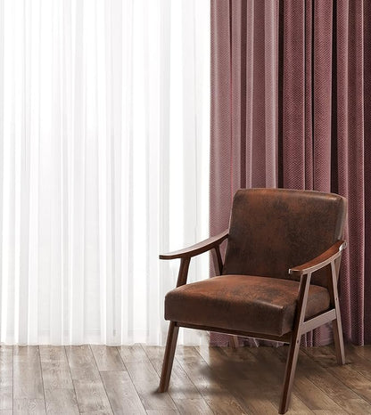 Container Furniture Direct Accent Chair with Microfiber Upholstery and Solid Wood Frame, Classic Mid-Century Modern Living Room Furniture for Extra Seating, Brown