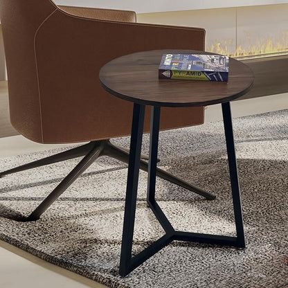 Round Table Legs 16 Inch Coffee Table Legs,Metal Table Base Black Iron Legs for Table,Metal Furniture Legs Dining