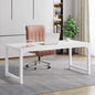 Tribesigns Modern Computer Desk, 63 x 31.5 inch Large Executive Office Desk Computer Table Study Writing Desk Workstation for Home Office, Spliced Desktop, White