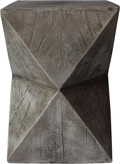 Christopher Knight Home Manuel Weight Concrete Accent Table, Light Gray
