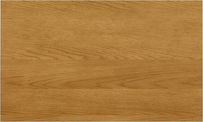 SIMPLIHOME Colby Dining Table, Solid Wood Oak Veneer in Oak, 60 x 36 inches, Contemporary-Style Rectangular Kitchen Table for up to 6 People