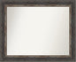 Amanti Art Bronze Bathroom Mirror for Over Sink, 30x36 Ballroom Bronze Rectangle Vanity Mirror, Large Traditional Frame, Hangs Horizonally and Vertically, Bathroom Wall Decor, Non-Beveled Edge