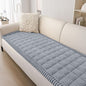 Smiry Couch Cover for Dogs Washable, Non Slip Fuzzy Pet Couch Covers for 3 Cushion Sofa Pet Friendly, Thick Soft Sofa Slipcovers Cushion Protector (Grey, 27.6" x 59")