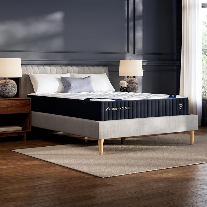 Classic 12" King Mattress - Luxury Hybrid Gel Memory Foam - 365 Night Trial - Fiberglass Free - Forever Warranty - Mattress in a Box - CertiPUR-US Certified