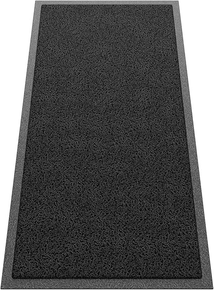 Amyracel Front Door Mat Indoor Outdoor Entrance, 24" x 48" All-Season Waterproof Heavy Duty Doormat for Outside Entry, Stain and Fade Resistant, Low Profile, Easy Clean Patio Entryway Mat