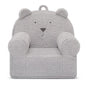 GAP babyGap Sherpa Bear Chair - Greenguard Gold Certified, Grey
