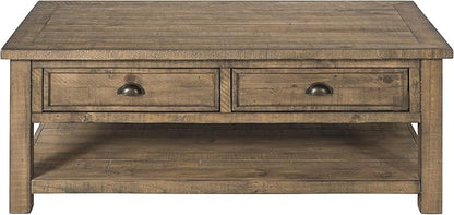 Martin Svensson Home Monterey Solid Wood Coffee Table, Reclaimed Natural