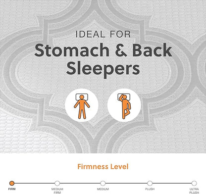 Signature Design by Ashley Full Size 1100 11 Inch Hybrid Mattress with Support & Pressure Relief Cooling Gel Memory Foam, Fiberglass Free, Mattress In A Box