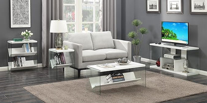 Convenience Concepts SoHo Console Table/Desk, White