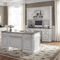 Liberty Furniture Industries Magnolia Manor Complete 5 Piece Desk