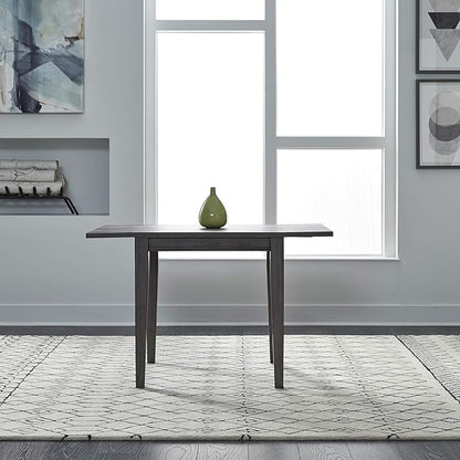 Liberty Furniture Industries Tanners Creek Drop Leaf Table, W29 x D47 x H30, Medium Gray