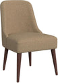 HomePop Home Decor | Upholstered Hemet Gayle Side Dining Chair | Decorative Home Furniture, Brown Boucle (Single Pack)