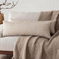 Foindtower Set of 2 Decorative Long Body Lumbar Throw Pillow Covers Vintage Accent Farmhouse Cushion Covers Neutral Home Decor for Sofa Couch Chair Bedroom Living Room Outdoor,14×36 Inch,Ivory Beige