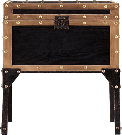 SEI Furniture End Table Trunk, Multicolor