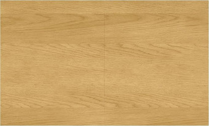 SIMPLIHOME Colby Extendable Dining Table, Solid Wood Oak Veneer in Oak, 60-76 x 36 inches, Contemporary-Style Rectangular Expandable Kitchen Table with Butterfly Leaf for 6+ People