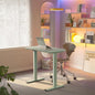 HUANUO 32" Small Electric Standing Desk Adjustable Height, 4 Memory Height Settings, Sit Stand Up Desk for Home Office & Computer Workstation, Sage Green