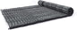 Leewadee - Foldable Floor Mattress - Japanese Roll Up Futon -Trifold Tatami Mat- Guest Floor Bed - Camping Mattress - Thai Massage Mat, Kapok Filled, 75 x 57 inches, Black