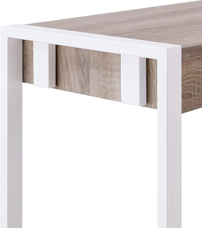 Holly & Martin Macen Console Tables Online - Mocha Gray with White Tables
