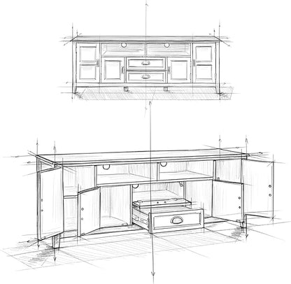 SIMPLIHOME Burlington SOLID WOOD 72 inch Wide Transitional TV Media Stand in Mahogany Brown For TVs up to 80 inches for the Living Room and Entertainment Center