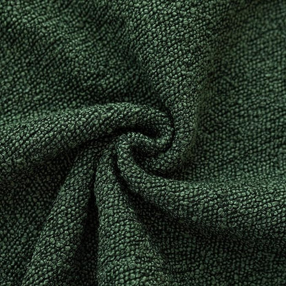 Foindtower Pack of 2, Decorative Textured Boucle Throw Pillow Covers Neutral Accent Solid Pillow Cases Soft Couch Cushion Case for Chair Sofa Bedroom Living Room Home Decor 22x22 Inch Pine Green