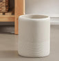 Hight Quality Polyresin Wastebasket, Garbage Receptacle Bin for Bathrooms, Powder Rooms, Kitchens, Home Offices