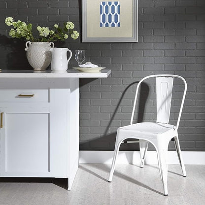 Liberty Furniture Industries Bow Back Side Chair - Antique White-Set of 2