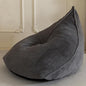 BYBYME Bean Bag Chairs Sherpa Lazy Sofa, Giant Beanbag Chairs for Adults, Teenagers with Stuffed High Density Foam Filling, Comfy Chair for Living Room, Bedroom