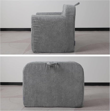 Getifun Foam Kids Sofa Chair, Comfy Toddler Couch,Soft Toddler Armchair for Boys and Girls (Gray)