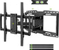 USX MOUNT UL Listed Heavy Duty TV Wall Mount for 32-90" TVs up to 150lbs with 8" Sliding Design, Ultra-Large TV Mount Bracket for up to 24" Studs with Swivel, Tilt & Leveling, Max VESA 600x400mm