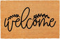 Funny Coir Doormat Welcome Front Door Mat Entryway Outdoor Mats with Heavy Duty Front Porch Patio Decor Welcome Mats Entry Natural Coconut Brown Novelty Prank Gift Funny Coir Mat 23.7x15.7 inch