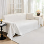 MYSKY HOME Couch Covers Couch Cover for Dogs Washable, Couch Covers for Sectional Sofa, Sofa Covers for 3 Cushion Couch Sofa Cover for Living Room Furniture Protector for Pets, Kids, 91"x134", White