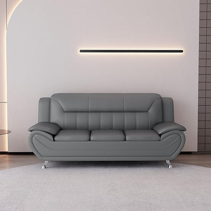 Container Furniture Direct Michael Sofa And Loveseat Gray