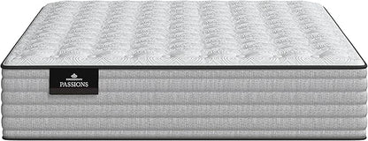 Kingsdown Passions Aspiration 14" Firm Hybrid Mattress, California King, Tan