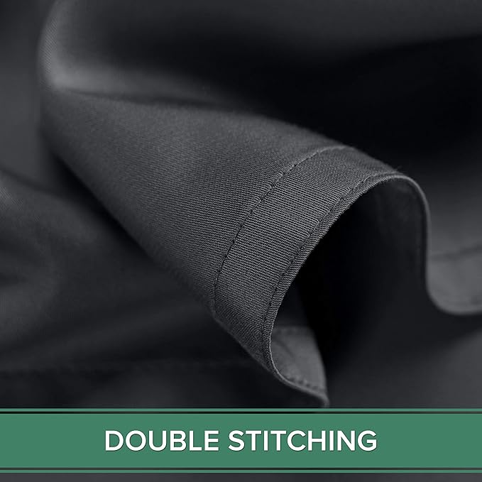 Twin XL Sheets by Pure Bamboo, Genuine 100% Organic Viscose Derived from Bamboo Bed Sheet Set, Luxuriously Soft & Cooling, Double Stitching, Lifetime Quality Promise (Twin XL, Charcoal)