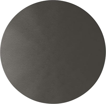 SIMPLIHOME Otto Cast Aluminum Side Table in Graphite, 21-inch Round, Rust-Resistant Metal Accent Table for Living Room, Bedroom, Fully Assembled