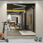 Home Gym Mirror for Wall,Mirror Full Length,60"x25"x2PCS,Glass Frameless Body Large Mirror for Home Gym,Workout,Bedroom,Garage(Silver)