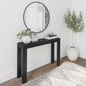 Plank+Beam Modern Solid Wood Console Table, 46.25 Inch, Sofa Table, Narrow Entryway Table for Hallway, Behind The Couch, Living Room, Foyer, Easy Assembly, Black