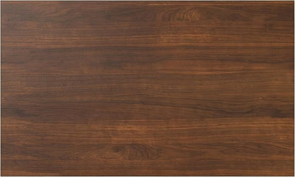 SIMPLIHOME Wilson Extendable Dining Table, Solid Wood Walnut Veneer, 60-76 x 36 inches, Transitional-Style Rectangular Expandable Kitchen Table for up to 6+ People