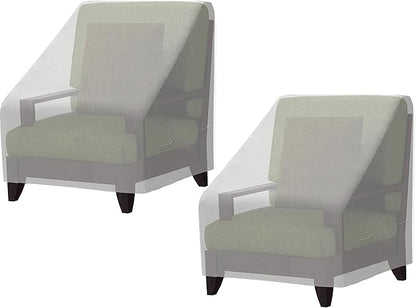 Simple Houseware Patio Chair Covers Waterproof 2 Pack, 39 x 32 x 29 Inches